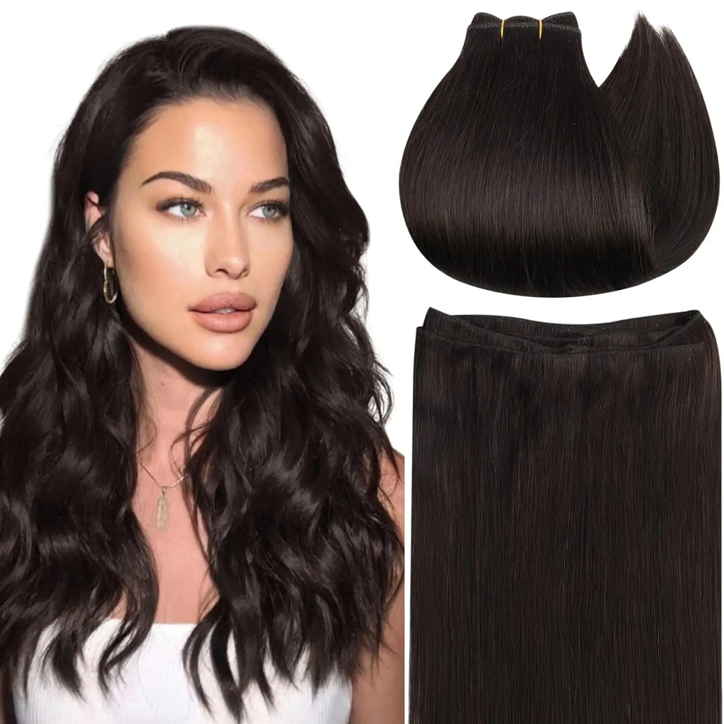 Straight Remy Human Hair Bundles