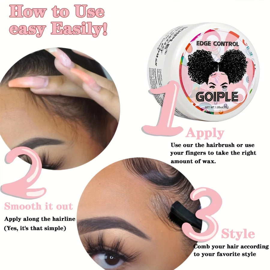 Mini GOIPLE 30G Edge Control 4PC Set