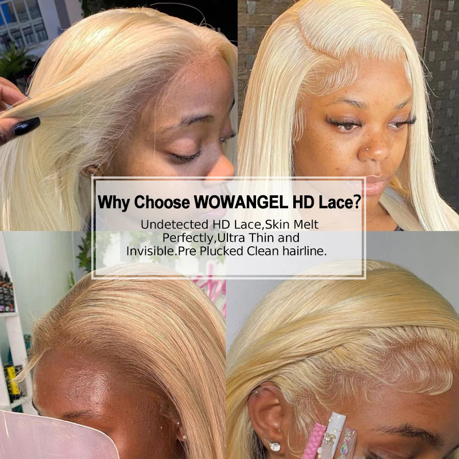 Body Wave 613 Blonde Ultra Thin HD Transparent Lace Frontal Deep Part