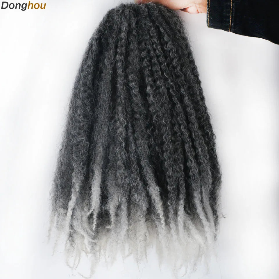 18 Inch Synthetic Marley Braiding Hair - Various Colors Available