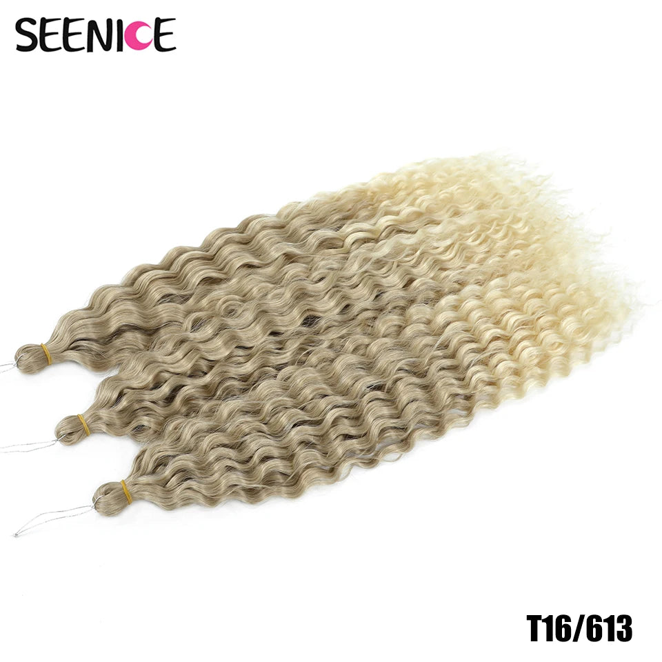 Synthetic Water Wave Twist Crochet Hair - Various Colors Available