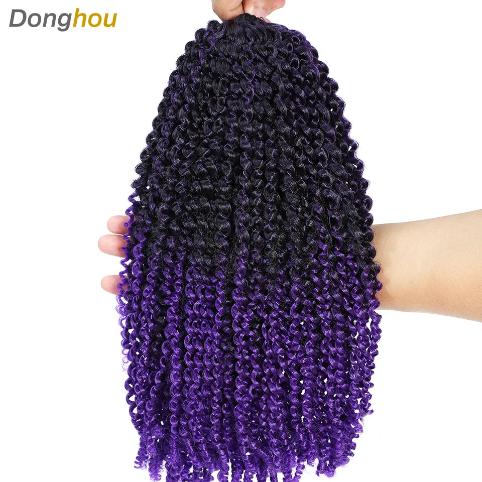 Curly Passion Twist Synthetic Crochet Hair - Various Colors Available