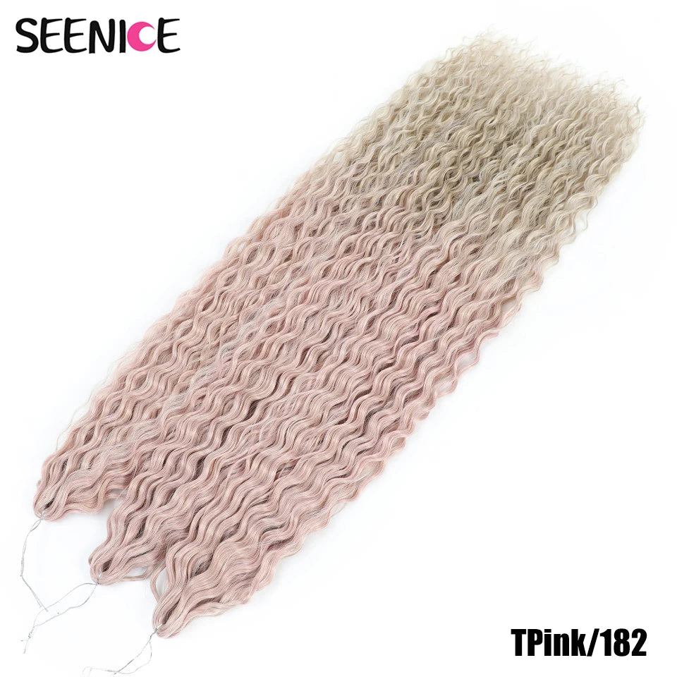 Synthetic Water Wave Twist Crochet Hair - Various Colors Available