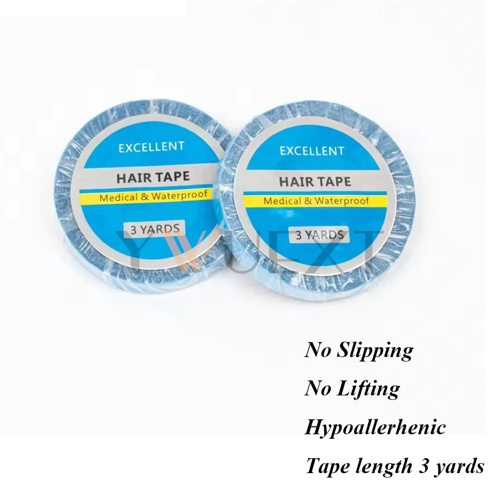 3y Double Sided Adhesive Wig Tape Sticker Glue Strips - Waterproof