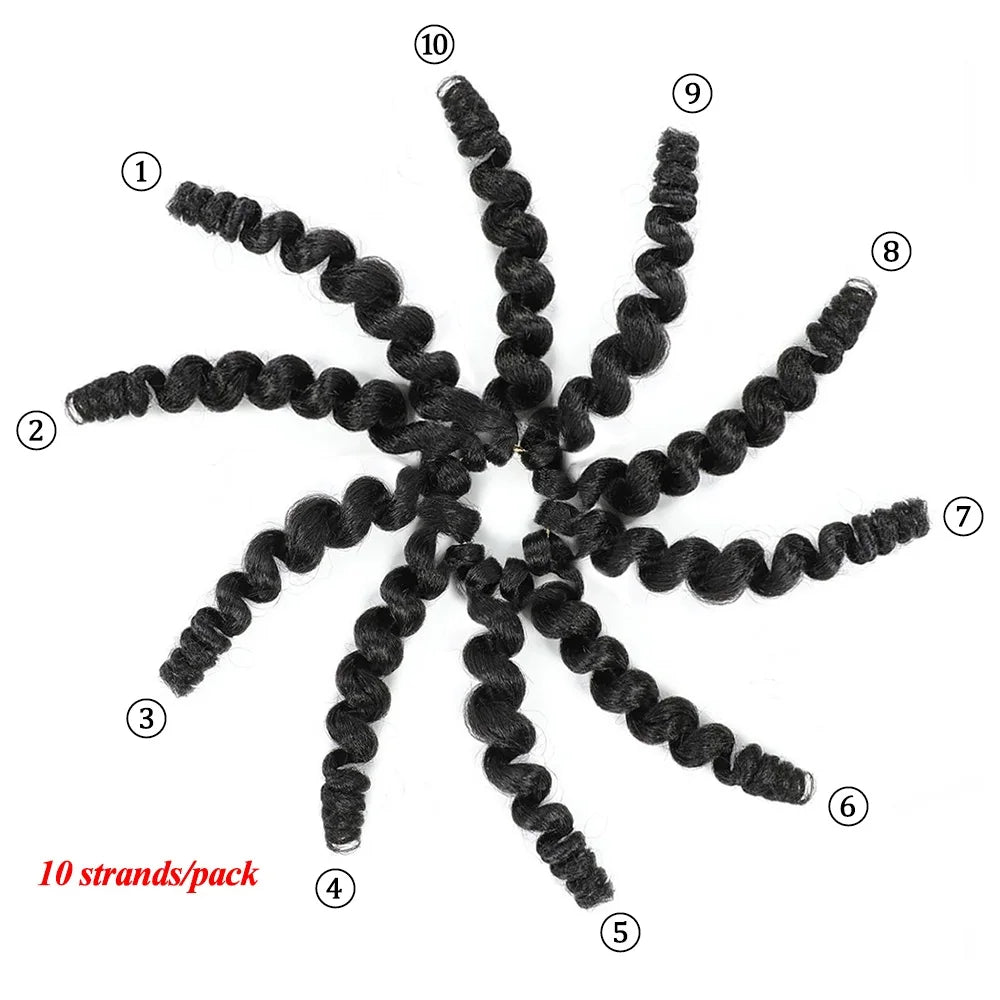 Jumpy Wand Curl Synthetic Crochet Hair