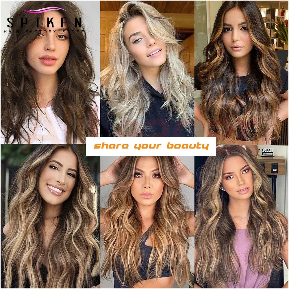 Straight 100% Human Hair Clip Ins - Various Options Available
