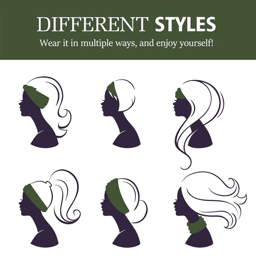 Women's Wide Twisted Headbands