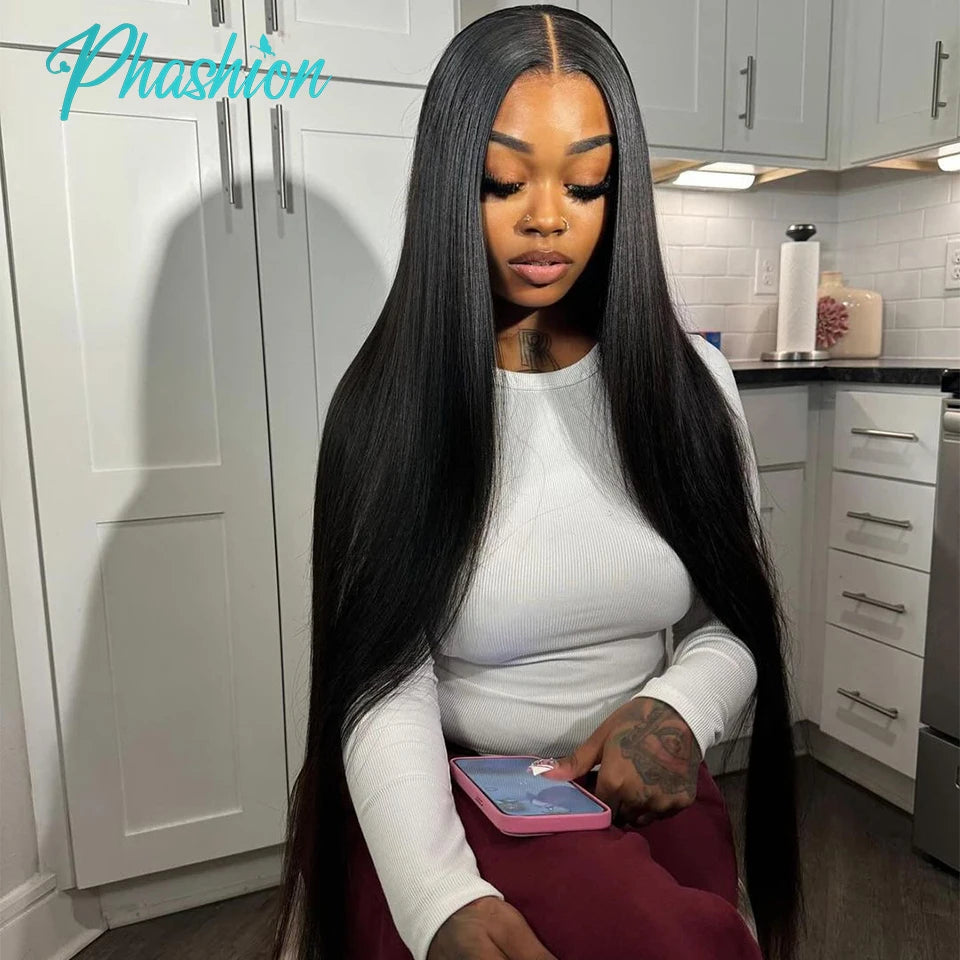 Straight Lace Pre Plucked Swiss HD Transparent Closure 5x5, 4x4 100% Human Hair