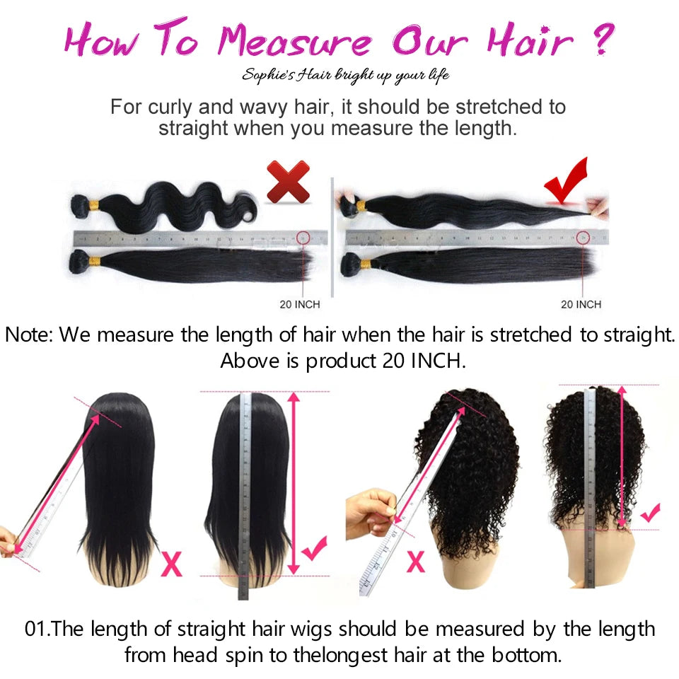 U & V Part Kinky Curly Human Hair Wigs