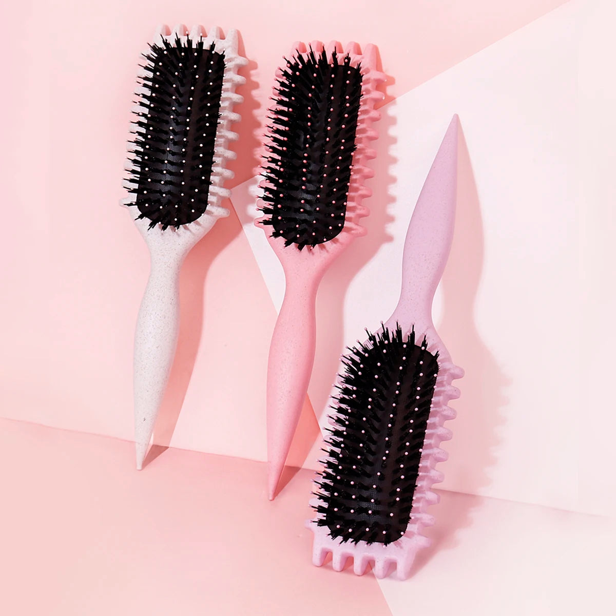 1PC Curly Hair Definition Styling  Detangling Brush