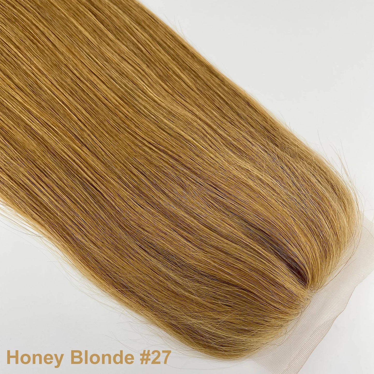 Remy Silicone Silk Base Human Hair Lace Closures with Baby Hair - Various Options Available