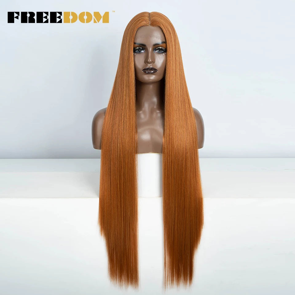 Straight Synthetic Lace Front Wigs - Various Colors Available