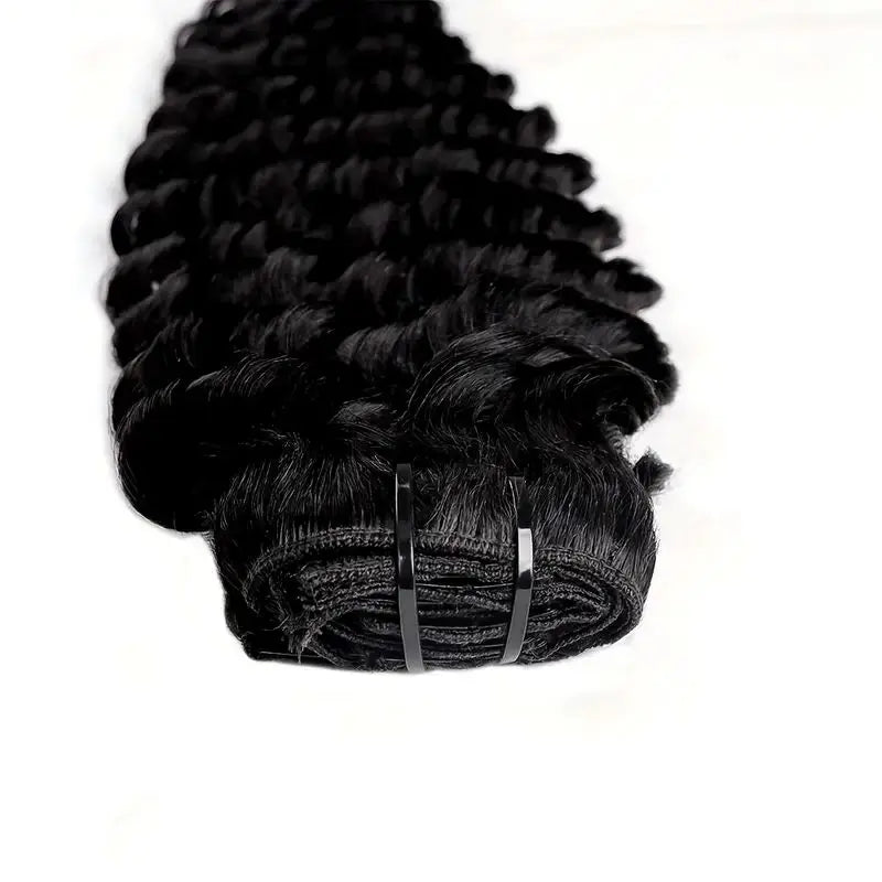 Deep Wave Human Hair Clip Ins