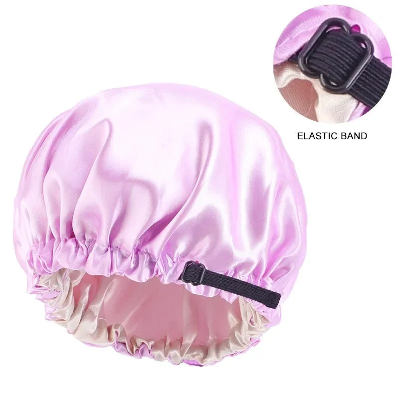 Girls Satin Wide Band Bonnet For Babies/Children