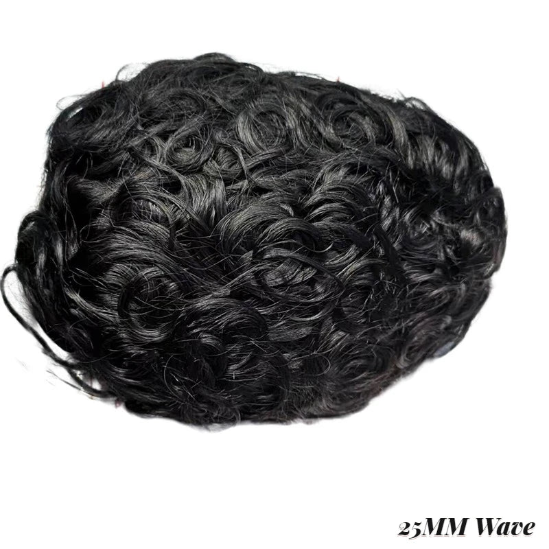 Kuin Kinky Curly - Injection PU Prosthesis Hair System - Various Options Available