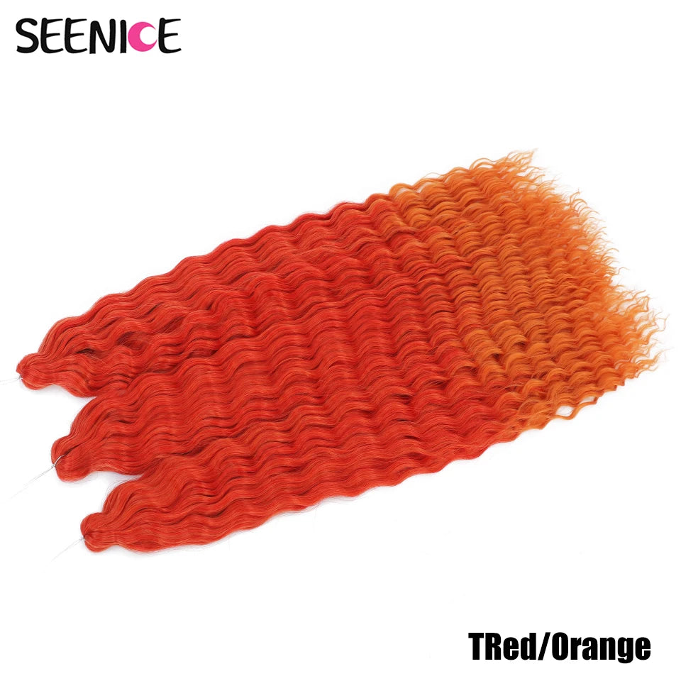 Synthetic Water Wave Twist Crochet Hair - Various Colors Available