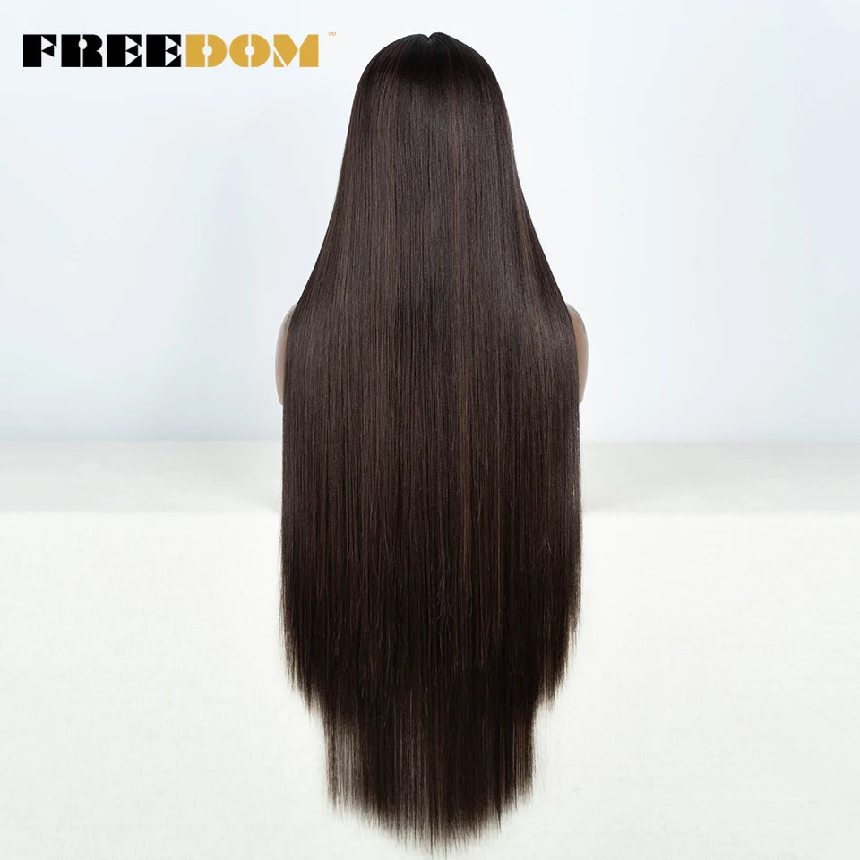 Straight Synthetic Lace Front Wigs - Various Colors Available