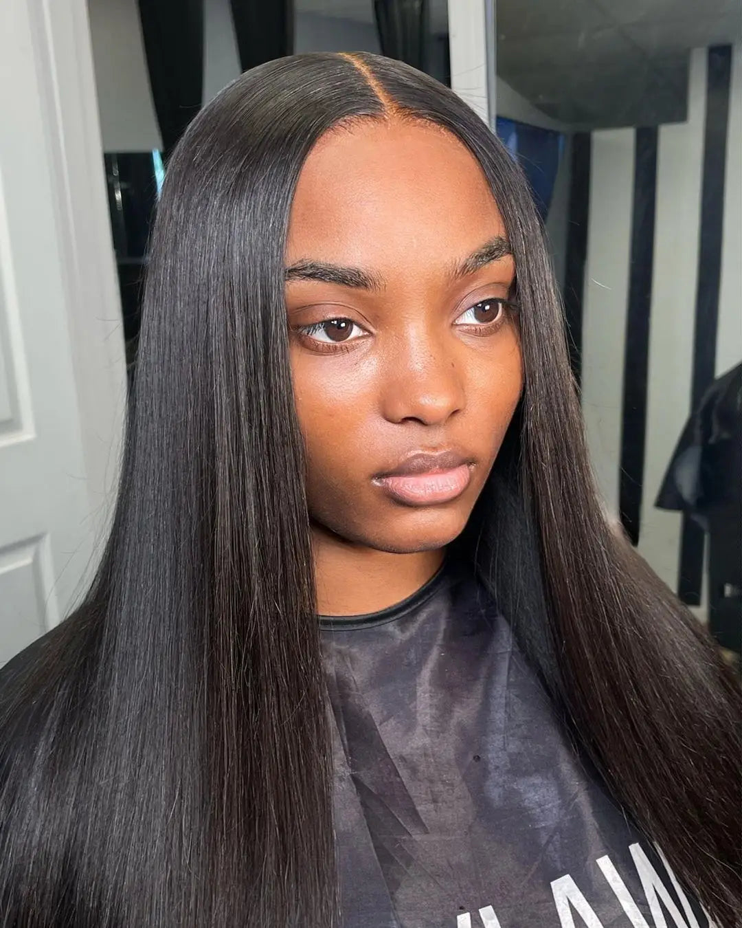 Pre Plucked Swiss HD Transparent 100% Human Hair Frontal or Closures With Body Wave or Straight Options