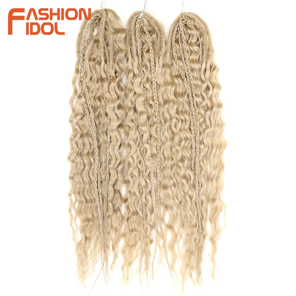 Water Wave Synthetic Crochet Hair - Various Colors Available
