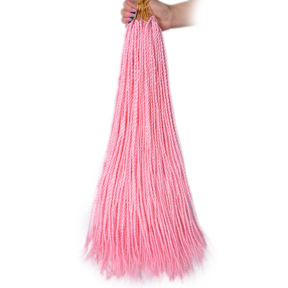 Synthetic Long Pre-Looped Box Braids Crochet Hair