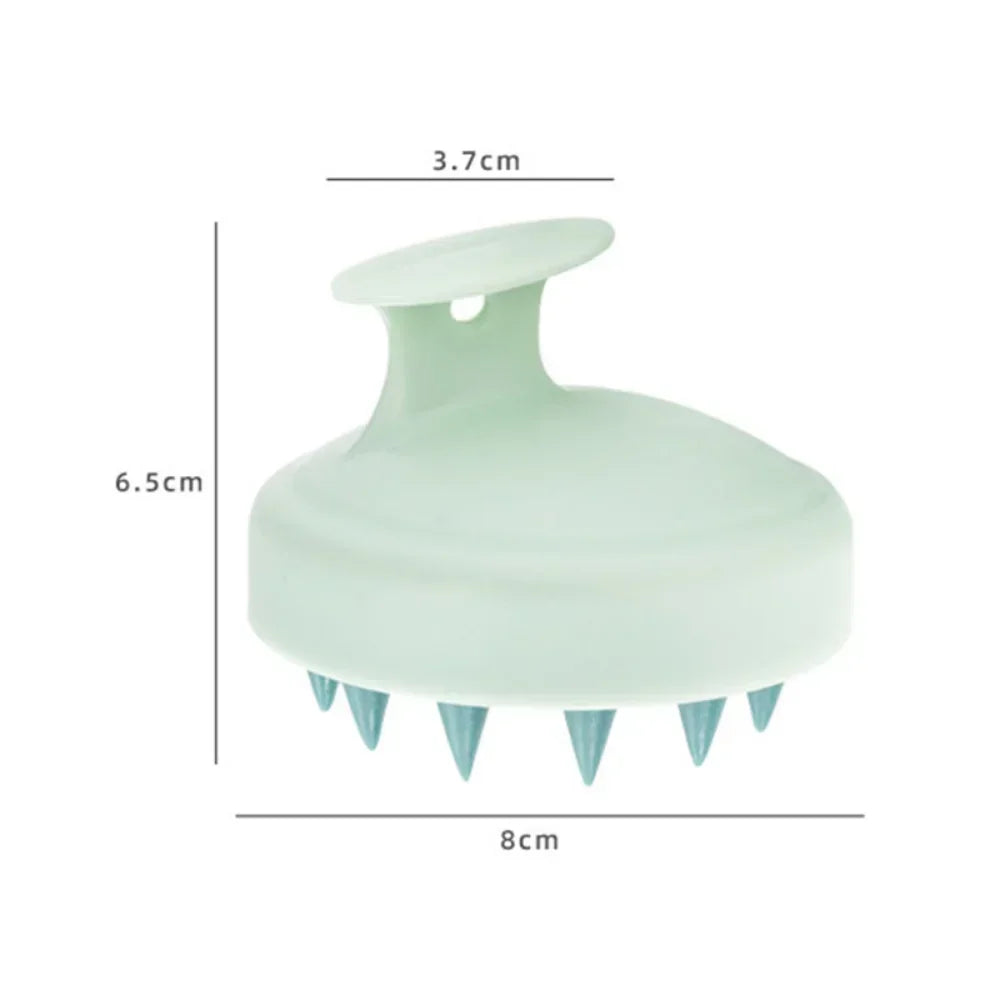 1pc Silicone Shampoo Brush Head Scalp Massage