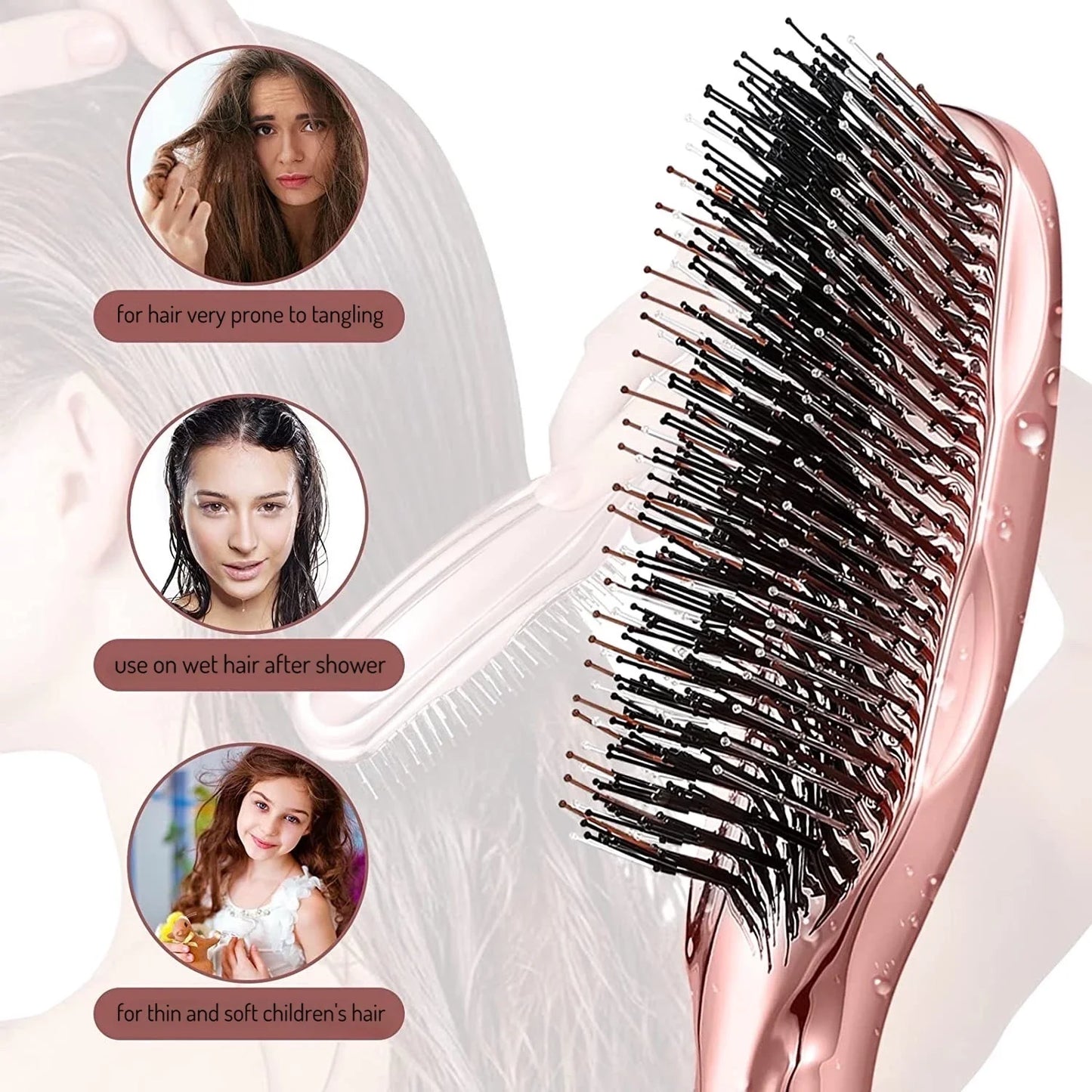 Scalp Massager & Detangling Scalp Brush
