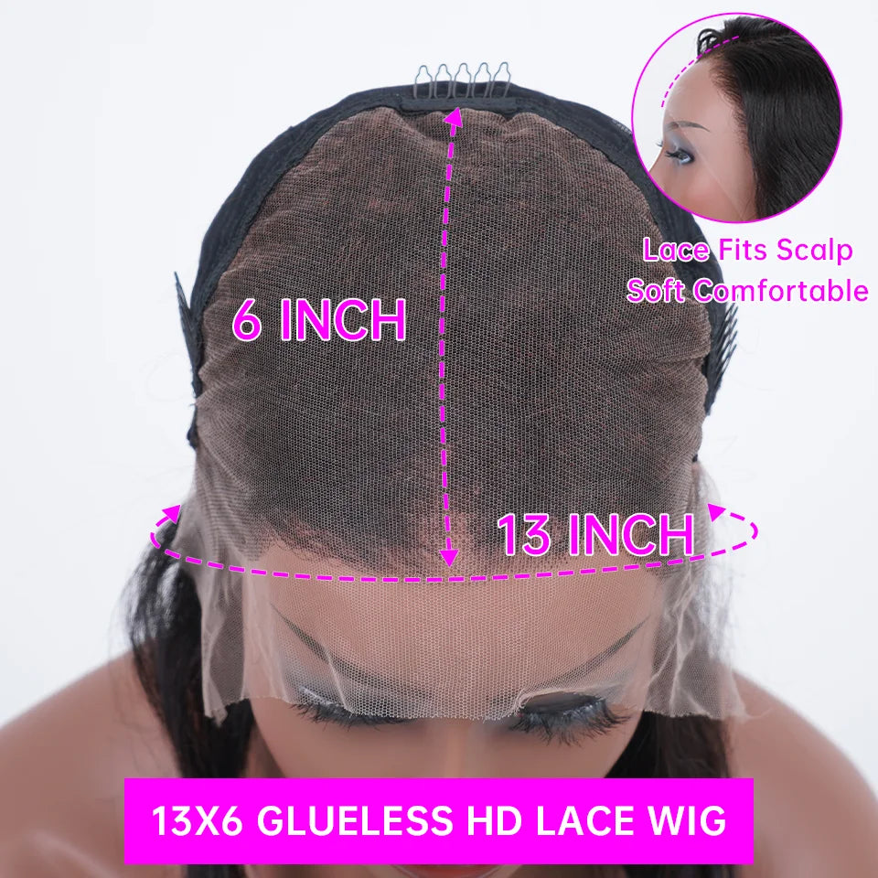 Deep Wave Curly Highlight Honey Brown Lace Front - Human Hair Wigs