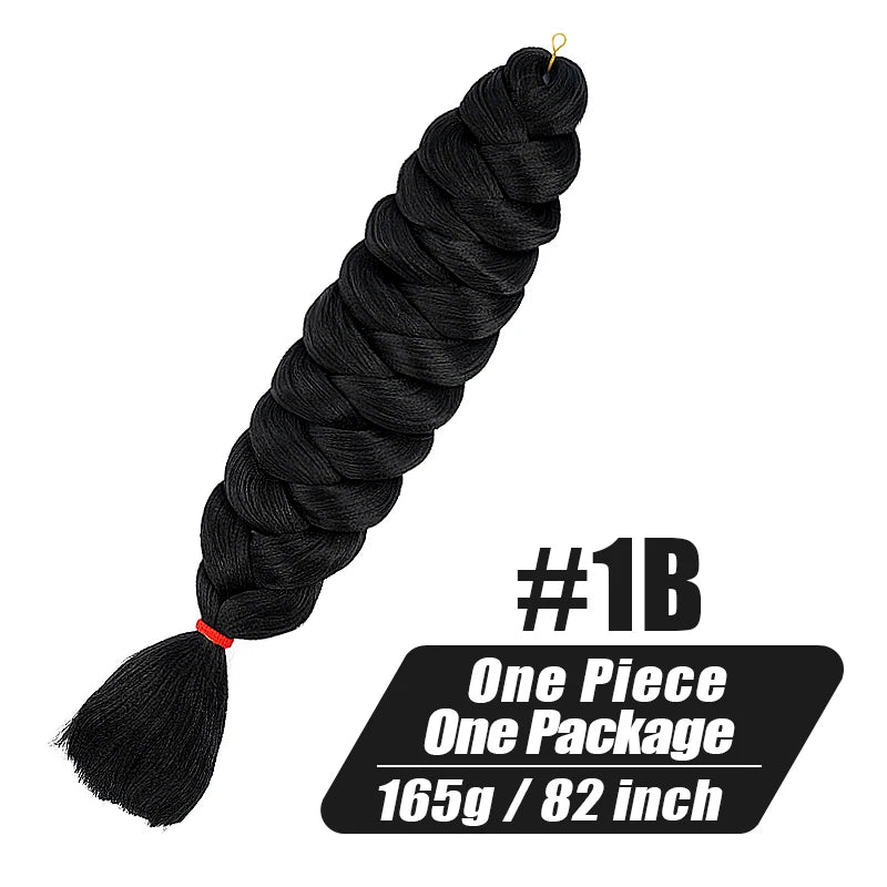 Xpression Pre Stretched Synthetic Braiding Hair - Various Colors Available
