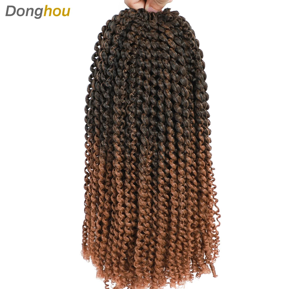 Curly Passion Twist Synthetic Crochet Hair - Various Colors Available