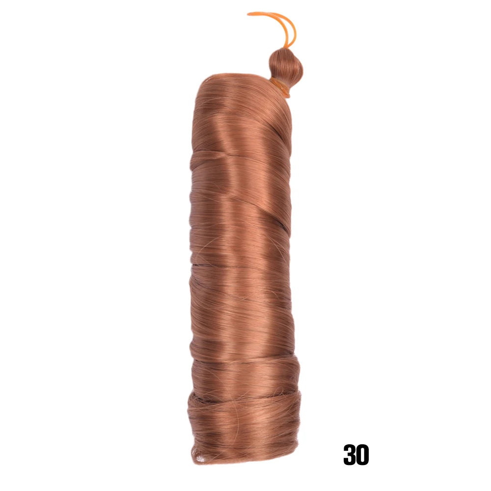 Loose French Spiral Curl Synthetic Pre-Stretched Braiding Hair
