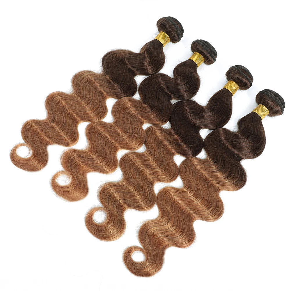 Ombre Body Wave 100% Unprocessed Virgin Brazilian Human Hair
