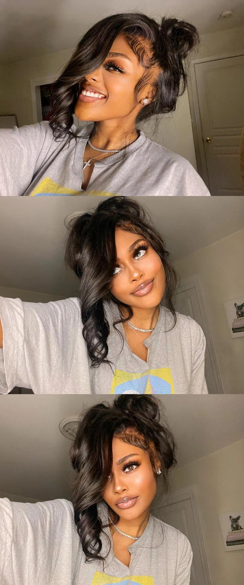 Body Wave - Transparent HD Full 360 Pre Plucked Lace Front Human Hair Wig
