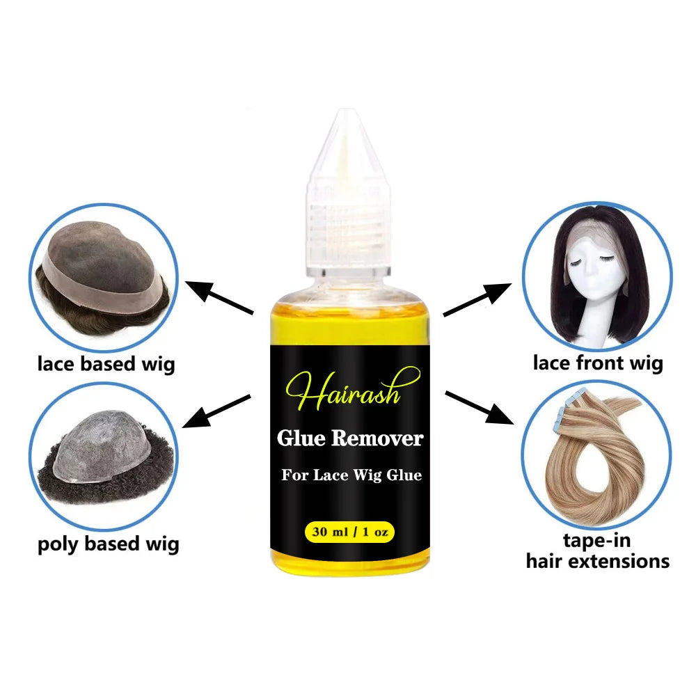 Wig Installation Kit Set includes : Melting Spray, Lace Tint Mousse, Wig Glue Waterproof  & Glue Remover