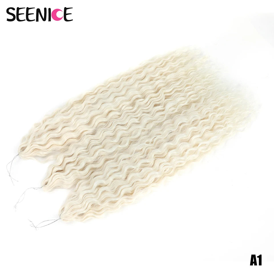 Synthetic Water Wave Twist Crochet Hair - Various Colors Available