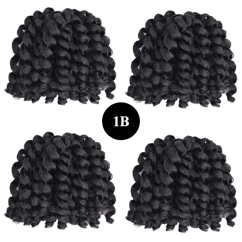 Jumpy Wand Curl Synthetic Crochet Hair