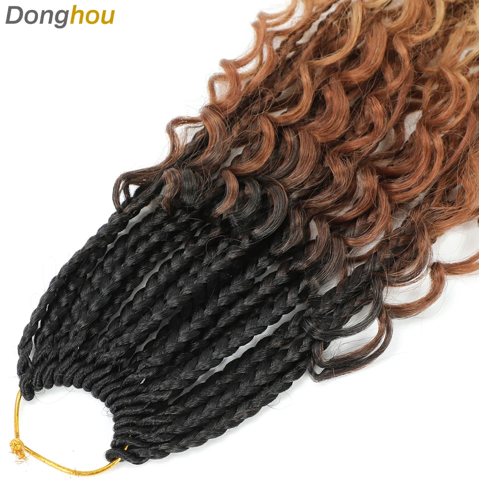 Boho Box Braids Synthetic Crochet Hair