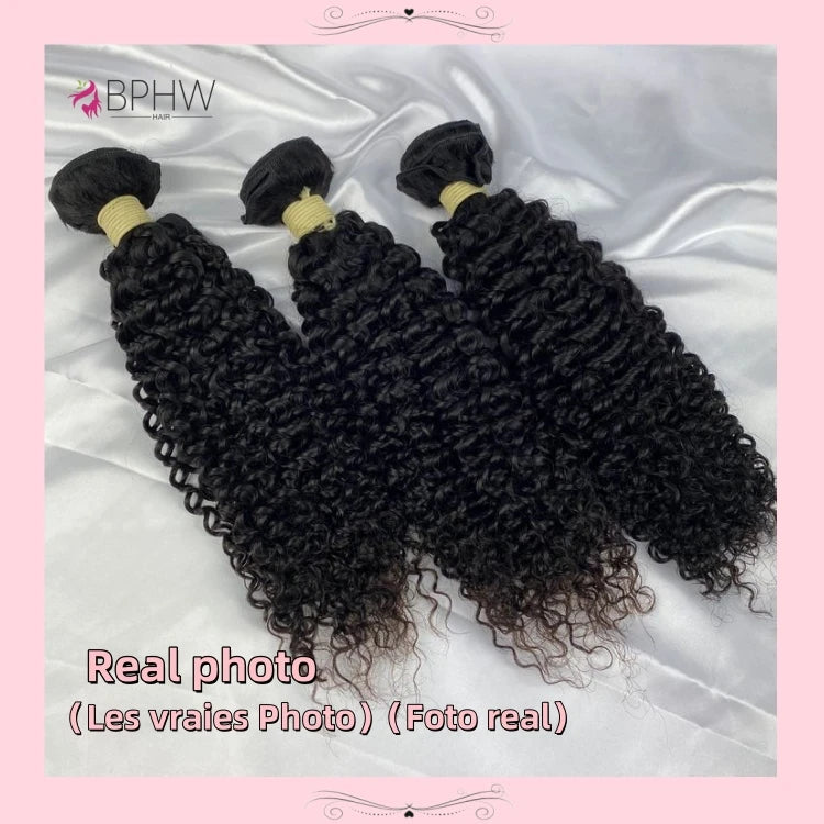 Peruvian Water Wave Human Hair 100% Unprocessed Virgin Bundles