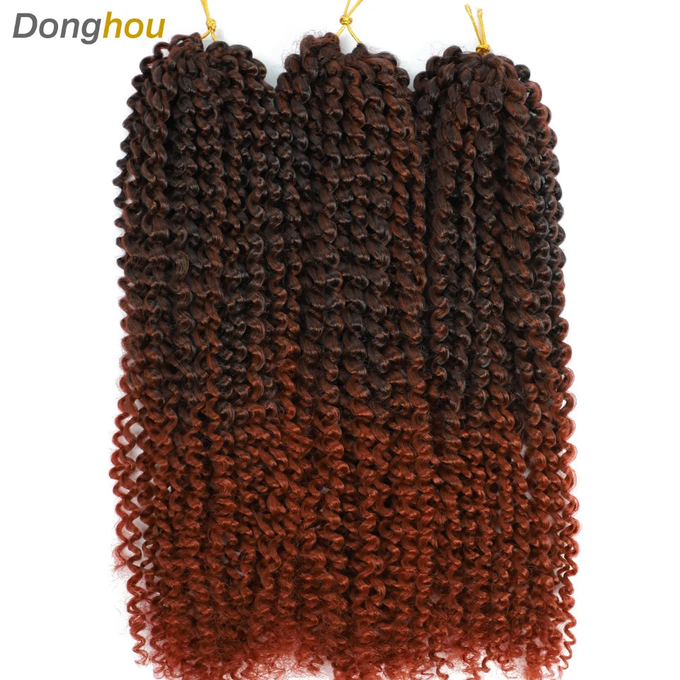 Curly Passion Twist Synthetic Crochet Hair - Various Colors Available
