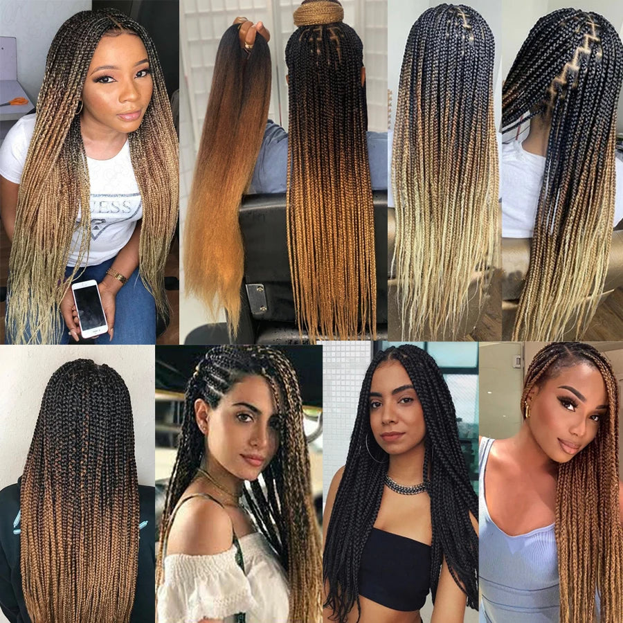 Refined Hair Pre stretched EZ Braid Synthetic - Various Colors Available