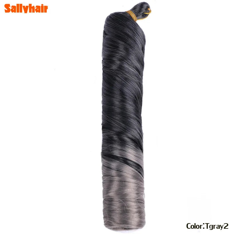 Synthetic French Spiral Curly Pre-Stretched Braiding Hair