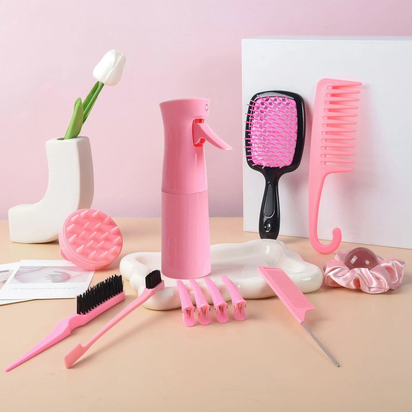 12Pcs Hair Styling Sets - Various Colors Available