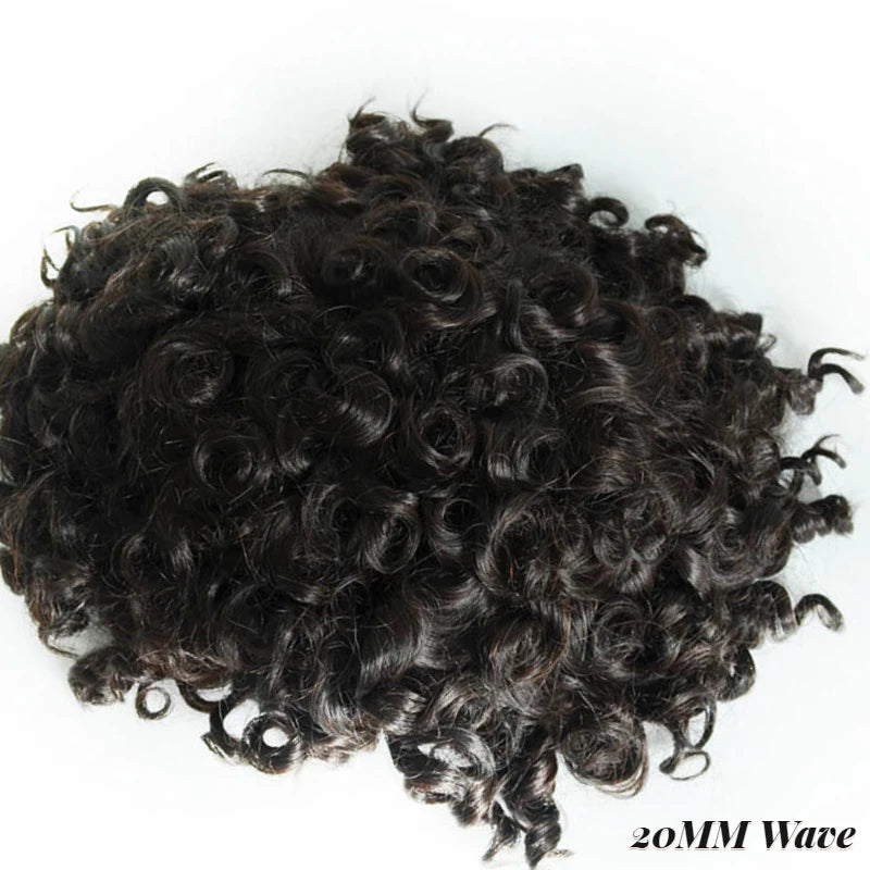Kuin Kinky Curly - Injection PU Prosthesis Hair System - Various Options Available