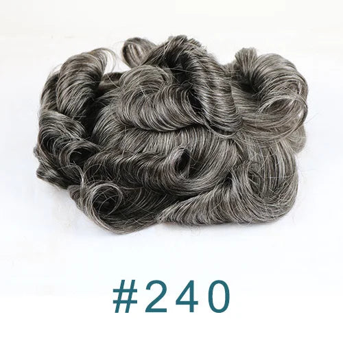 Thin 0.03mm Skin Natural Hairline Vlooped 100% Human Hair Replacement System (Toupee) Various Colors Available
