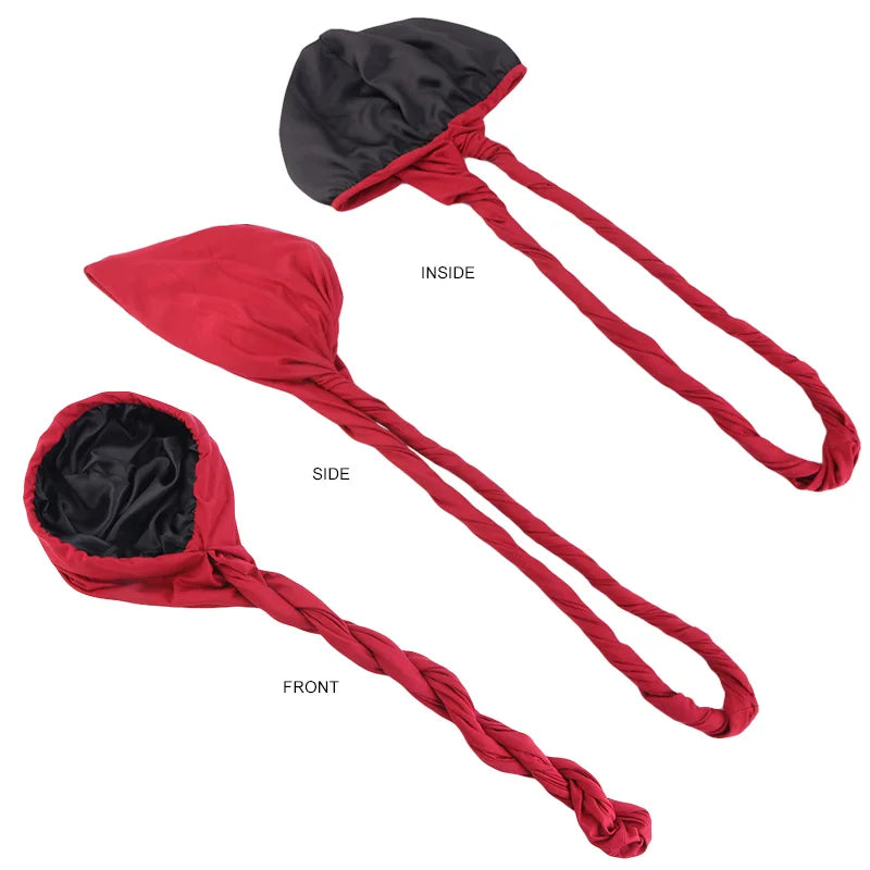 Elastic Men's Turban Hat/Scarf  - Various Colors Available