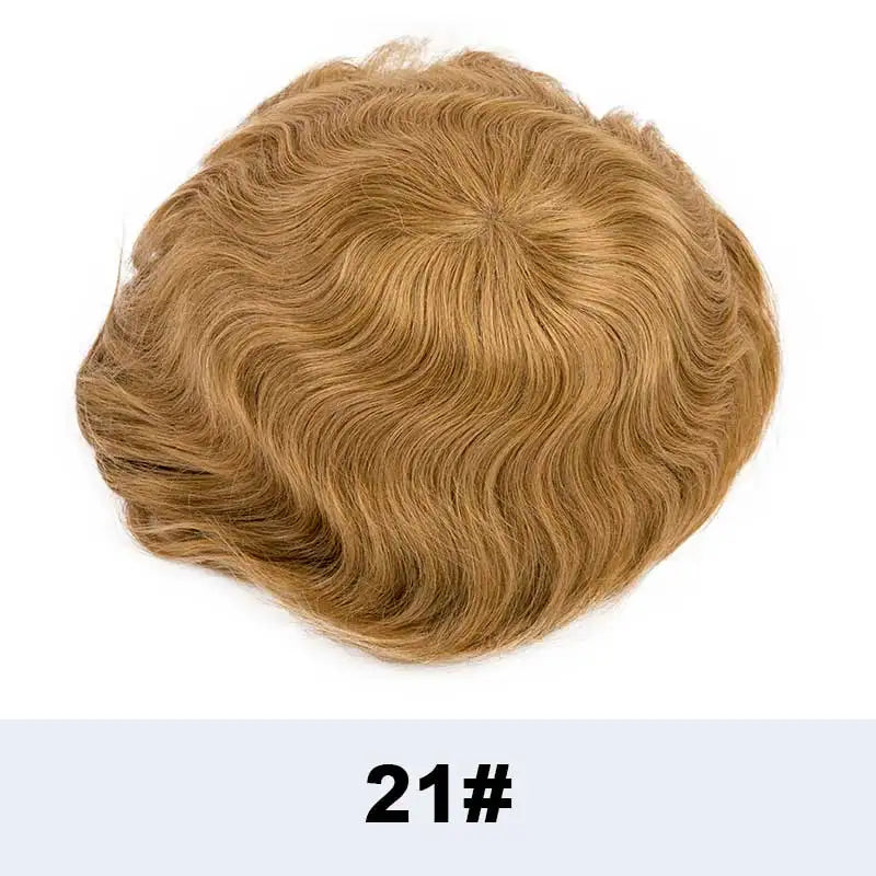 Mono Lace Men's Skin Pu Around Toupee Prosthesis Remy Human Hair Systems - Various Options Available
