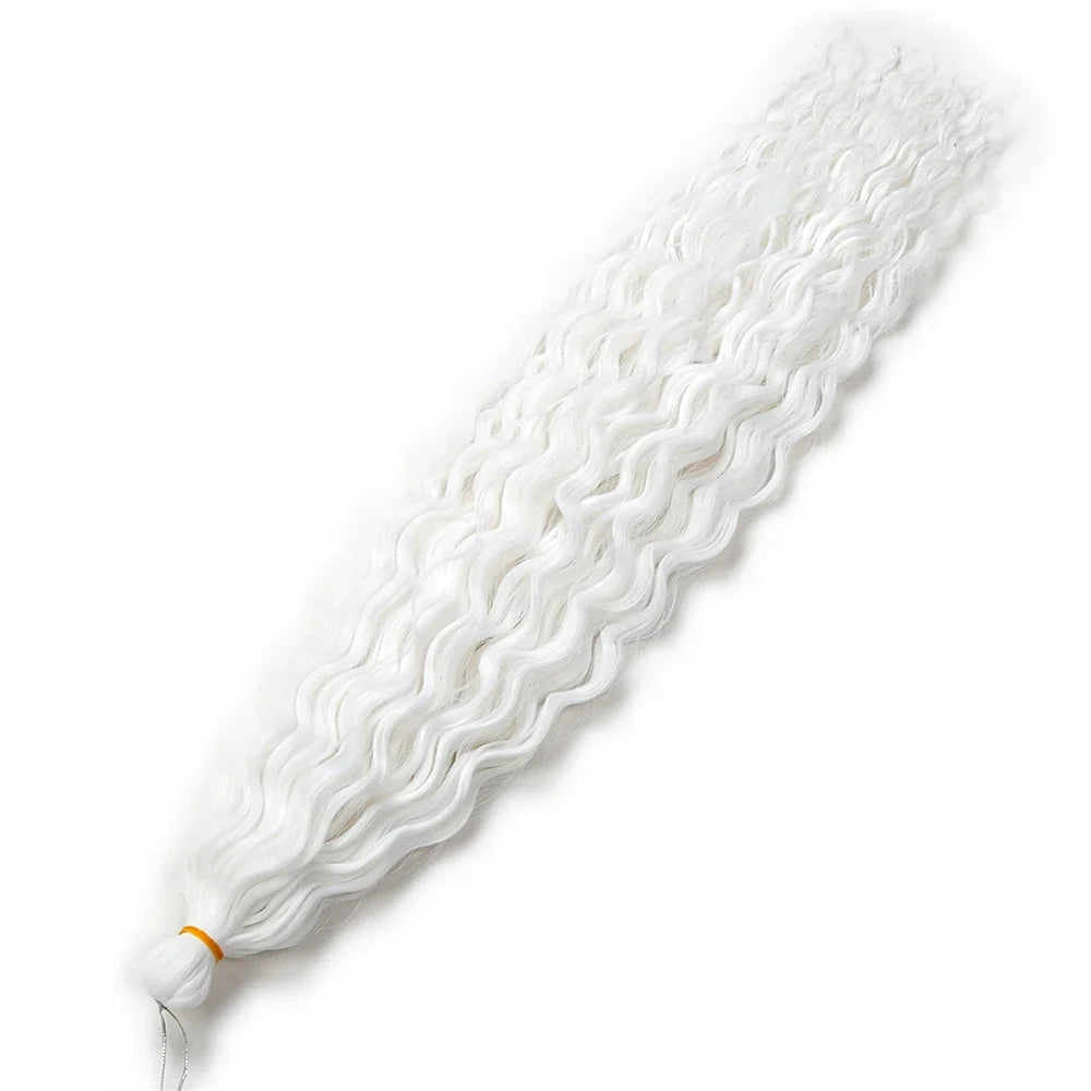 Water Wave Synthetic Crochet Hair - Various Colors Available