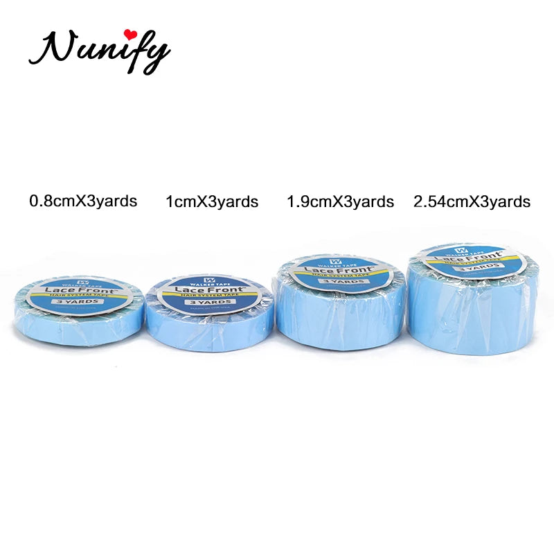 Double Side Walker Tape - Ultra Hold for Lace Front Wigs and Closures -  0.8Cm 3Yards/Roll