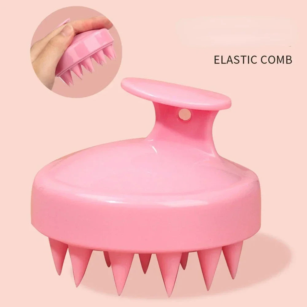1pc Silicone Shampoo Brush Head Scalp Massage