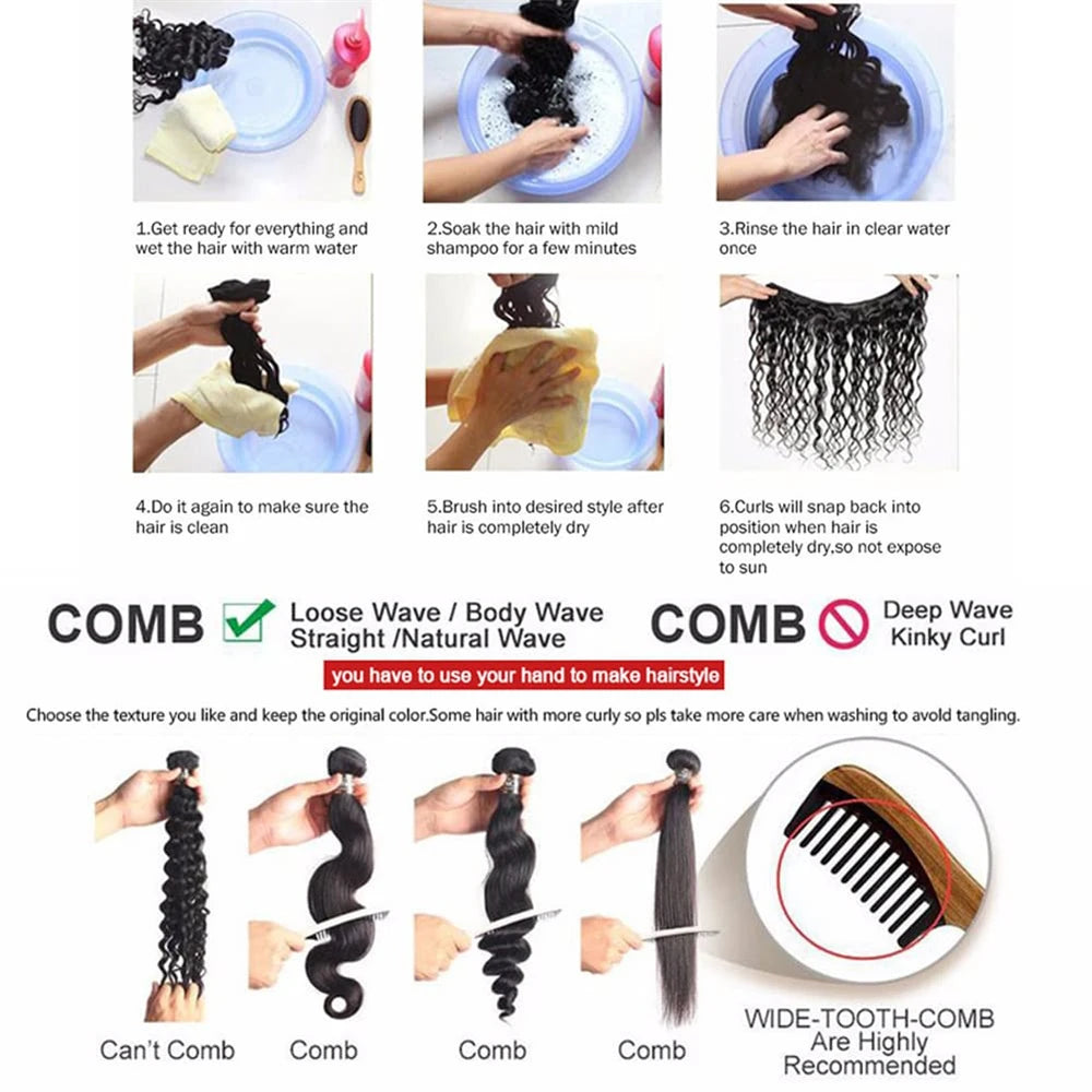 Highlight Straight Human Hair Bundles P4/27 Colored Ombre