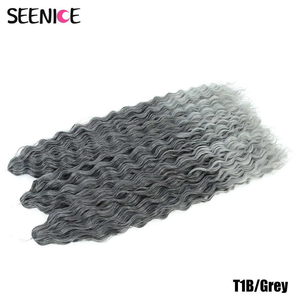 Synthetic Water Wave Twist Crochet Hair - Various Colors Available
